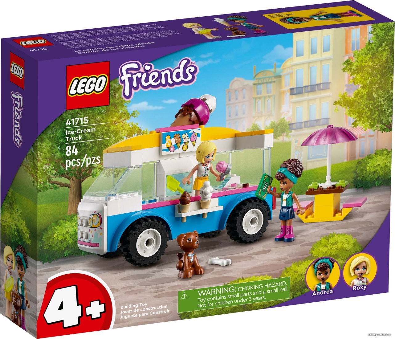 Конструктор LEGO Friends 41715 Фургон с мороженым - фото1