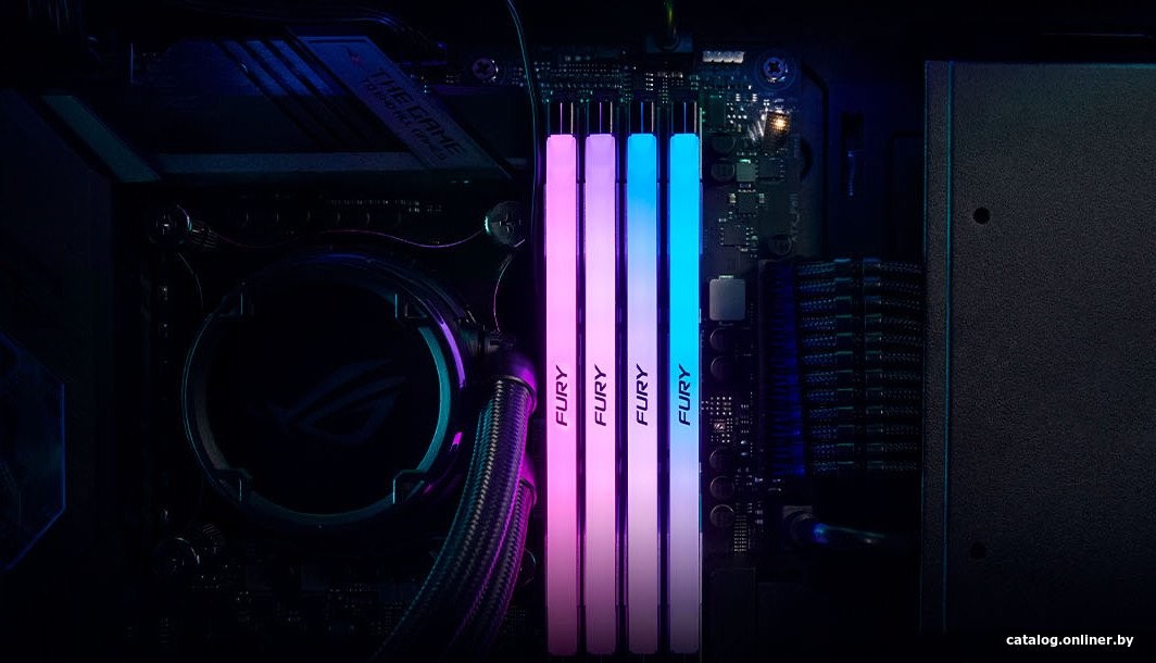 Оперативная память Kingston FURY Renegade RGB 16ГБ DDR5 6400МГц KF564C32RSA-16 - фото2 Оперативная память Kingston FURY Renegade RGB 16ГБ DDR5 6400МГц KF564C32RSA-16 - фото2