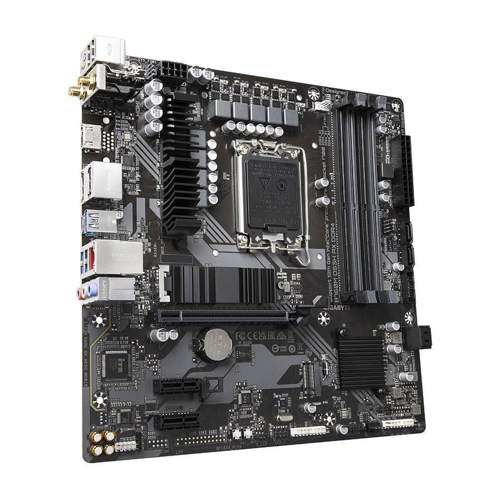 Материнская плата Gigabyte B760M DS3H AX DDR4 (rev. 1.0) - фото2