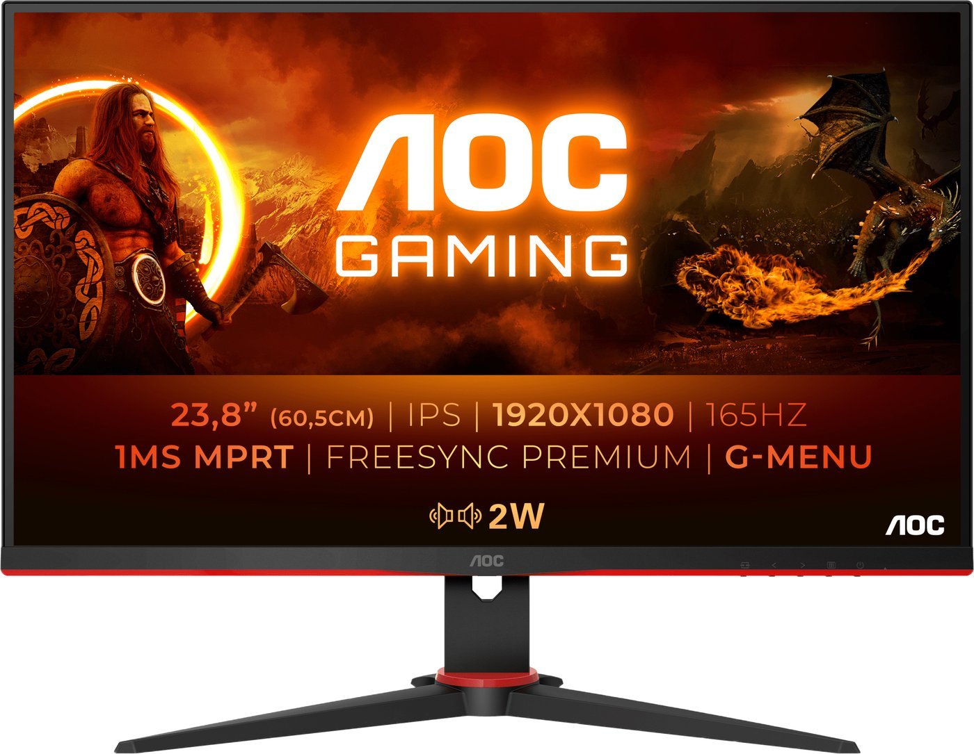 Игровой монитор AOC 24G2SPAE - фото1