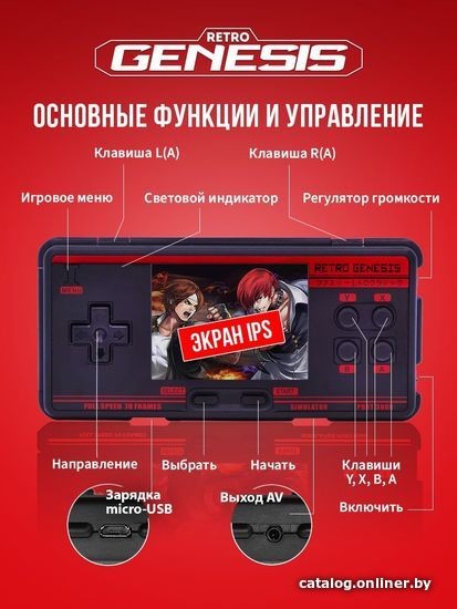 Игровая приставка Retro Genesis Port 3000 - фото2 Игровая приставка Retro Genesis Port 3000 - фото2