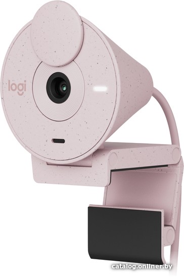 Веб-камера Logitech Brio 300 (розовый) - фото1
