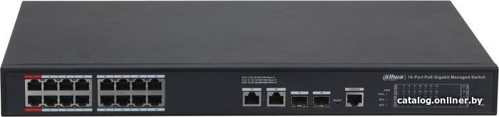 Управляемый коммутатор 2-го уровня Dahua DH-S4220-16GT-190 - фото2
