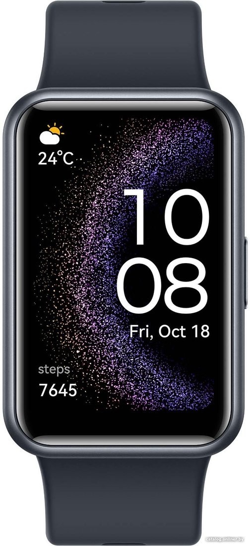 Умные часы Huawei Watch FIT Special Edition (сияющий черный) - фото2