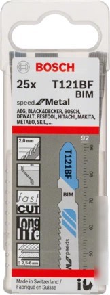 Набор пильных полотен Bosch T121BF 2608636703 (25 шт) Набор пильных полотен Bosch T121BF 2608636703 (25 шт)