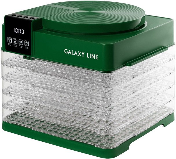 Сушилка для овощей и фруктов Galaxy Line GL2630 (зеленый) - фото2