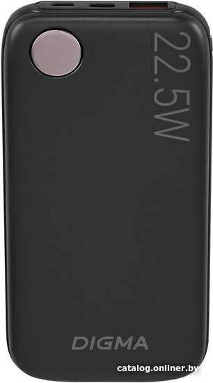 Внешний аккумулятор Digma DGPF10B 10000mAh (черный) - фото1