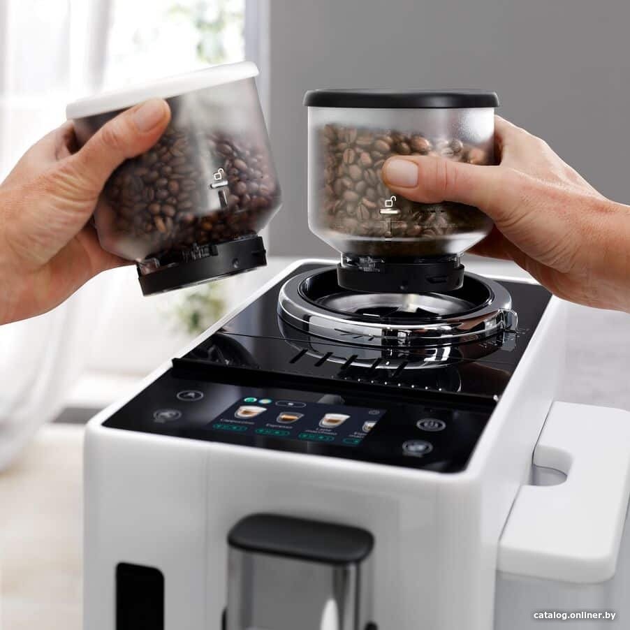Кофемашина DeLonghi Rivelia EXAM440.55.W - фото2