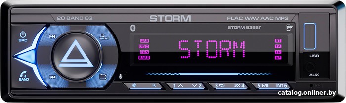 USB-магнитола Aura Storm-535BT - фото1