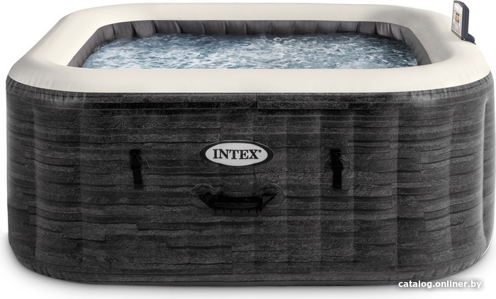 Надувной бассейн Intex Greystone Deluxe 28450 (175х71) - фото2