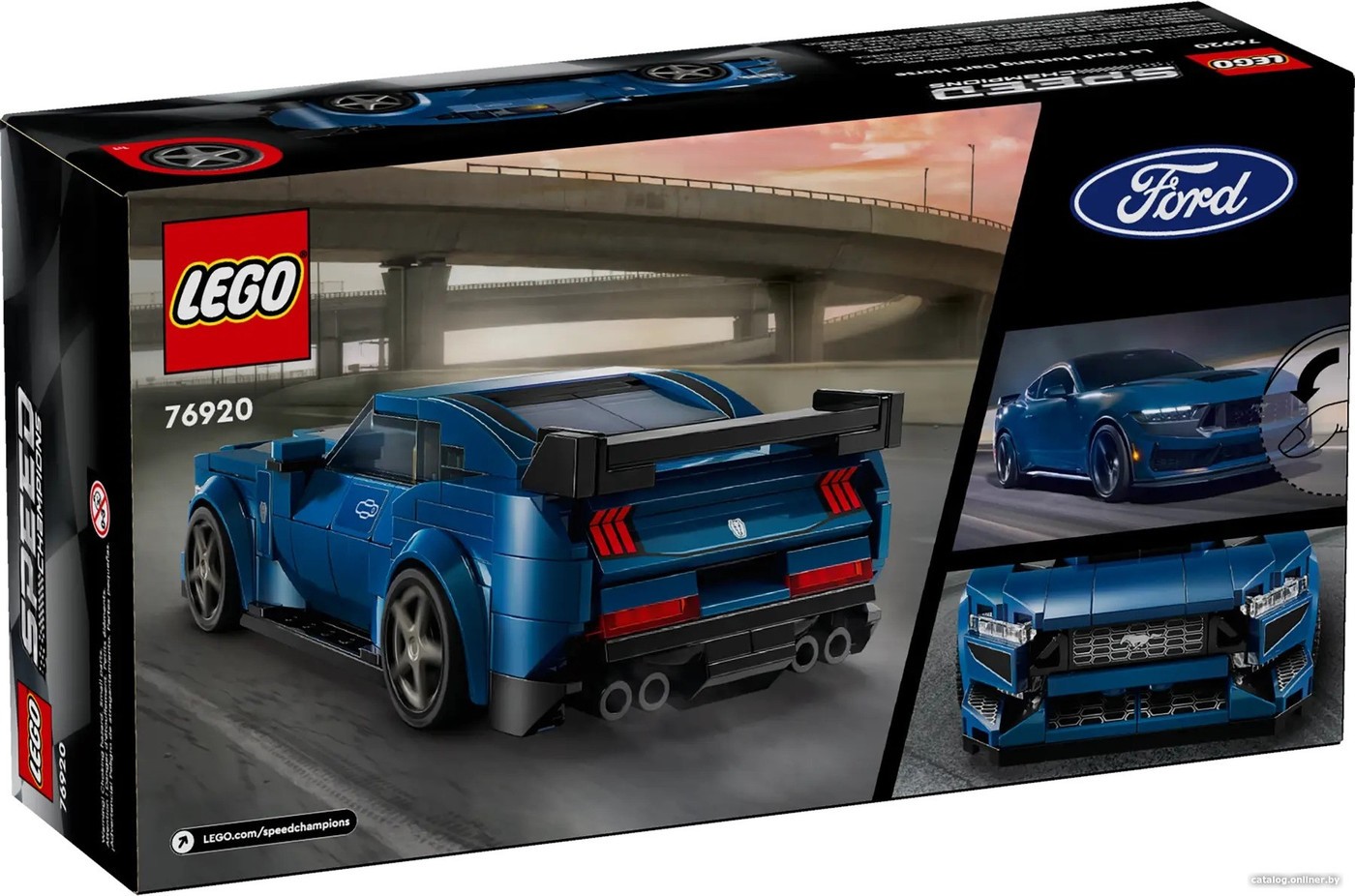 Конструктор LEGO Speed Champions 76920 Ford Mustang Dark Horse - фото2 Конструктор LEGO Speed Champions 76920 Ford Mustang Dark Horse - фото2