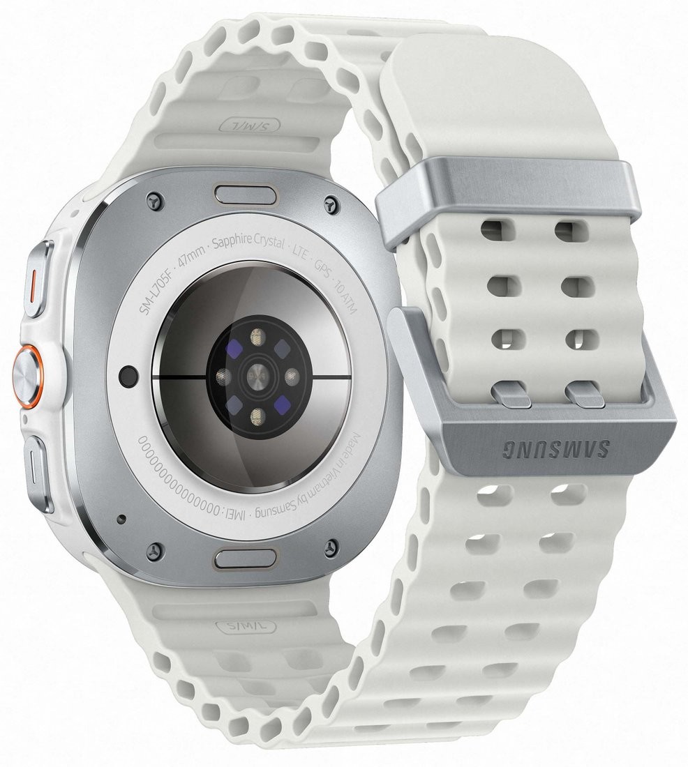 Умные часы Samsung Galaxy Watch Ultra 47 мм LTE (белый титан) фото-3 Умные часы Samsung Galaxy Watch Ultra 47 мм LTE (белый титан) фото-3