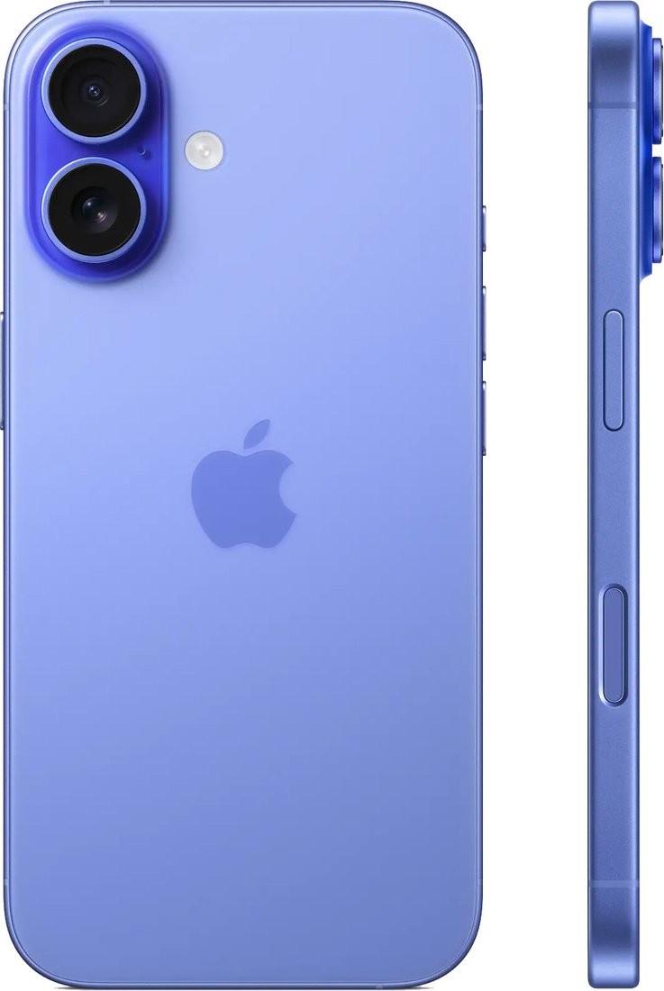 Телефон Apple iPhone 16 128GB (ультрамарин) - фото2