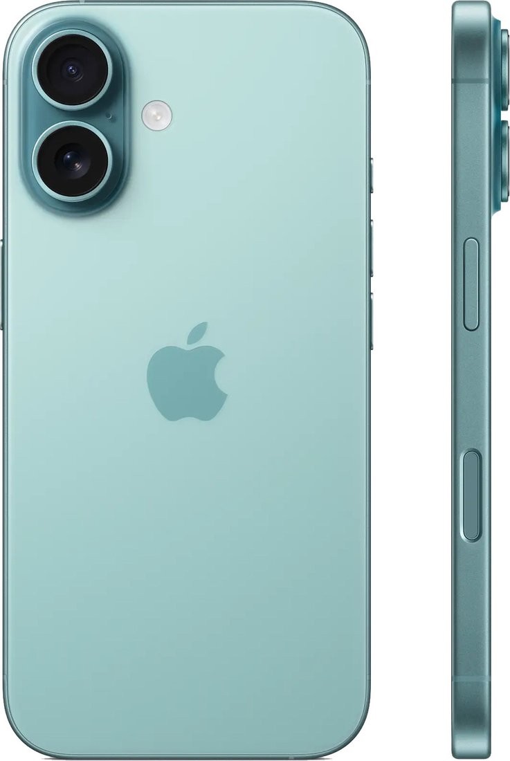 Телефон Apple iPhone 16 128GB (бирюзовый) - фото2
