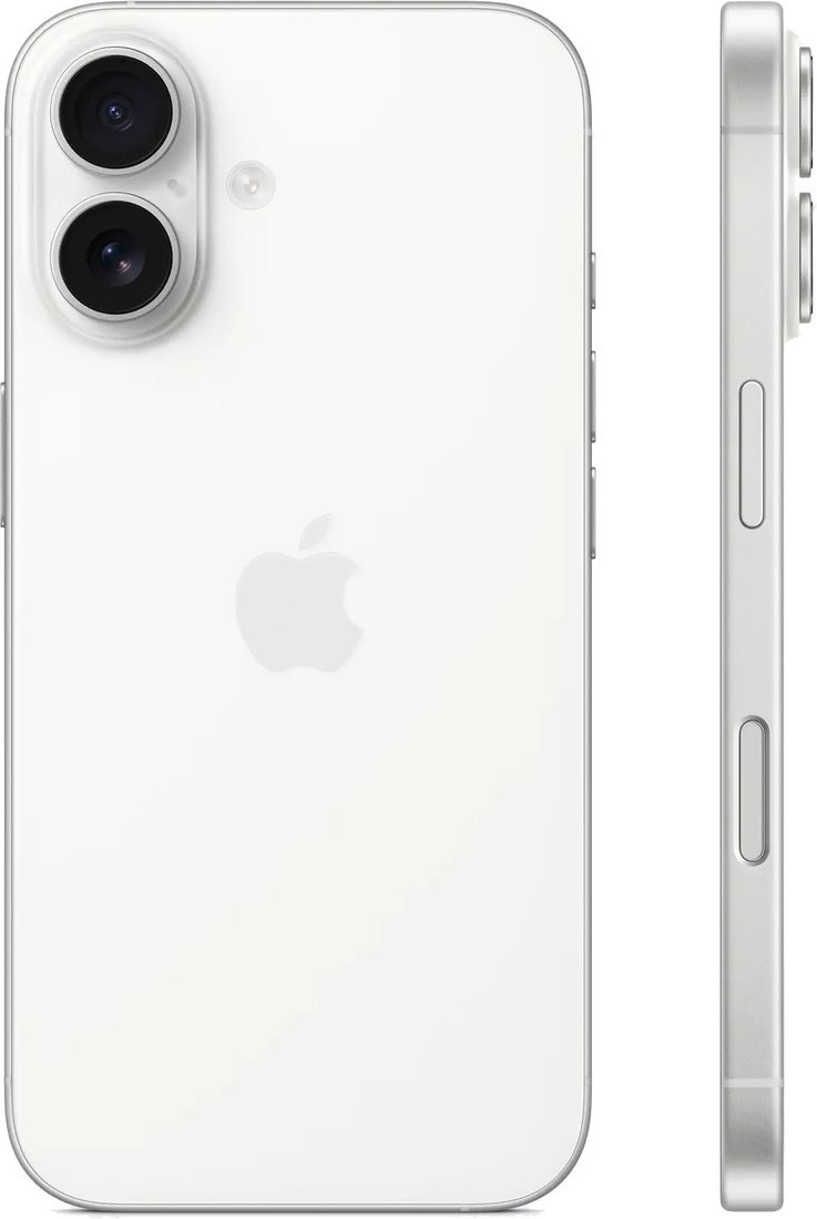 Телефон Apple iPhone 16 128GB (белый) - фото2