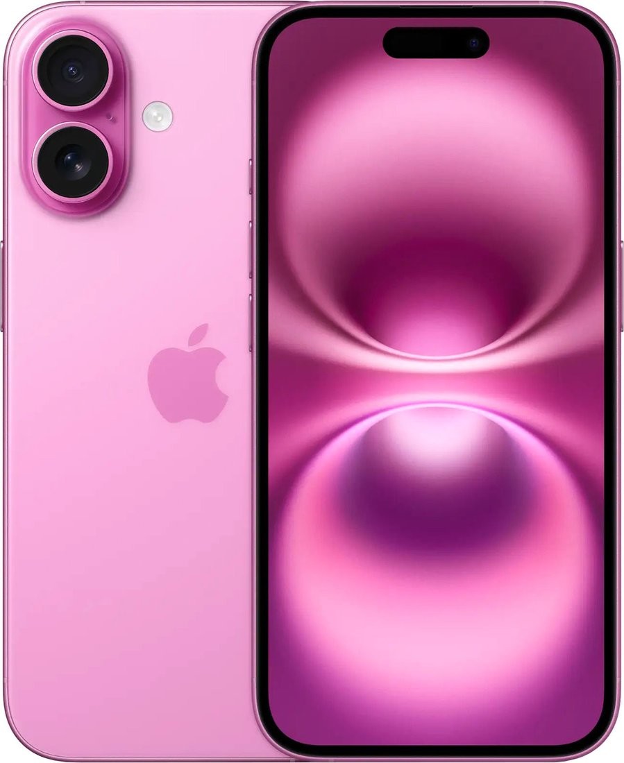 Телефон Apple iPhone 16 256GB (розовый) - фото1