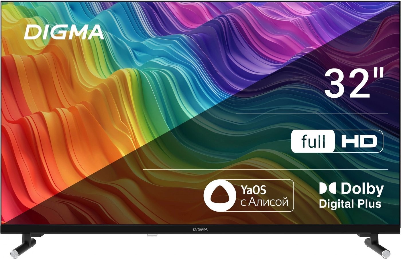 Телевизор Digma DM-LED32SBB33 - фото1