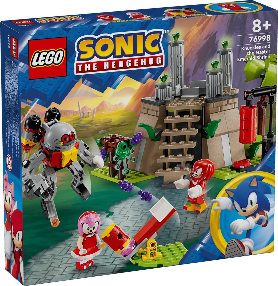 Конструктор LEGO Sonic the Hedgehog 76998 Наклз и святилище Мастера Изумруда - фото1