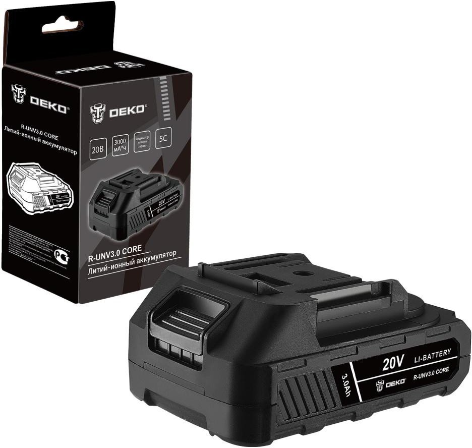 Аккумулятор Deko R-UNV3.0 Core 083-1014 (20В/3 Ач) - фото1
