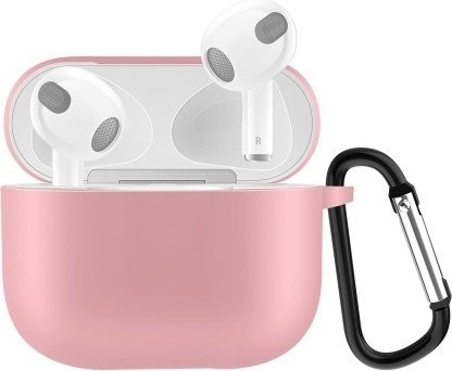 Чехол Sundays для AirPods 3 с карабином (розовый) - фото2 Чехол Sundays для AirPods 3 с карабином (розовый) - фото2
