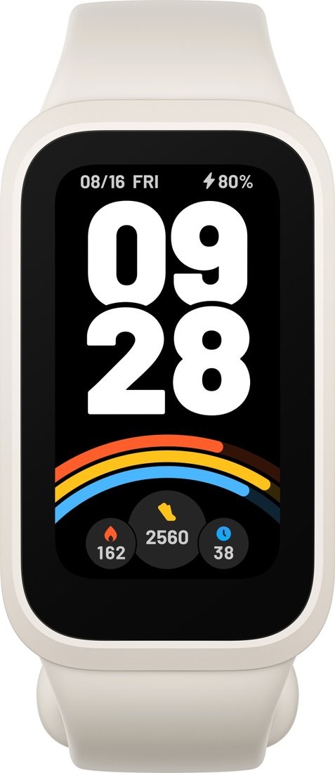 Фитнес-браслет Xiaomi Smart Band 9 Active M2435B1 (бежевый, международная версия) - фото2