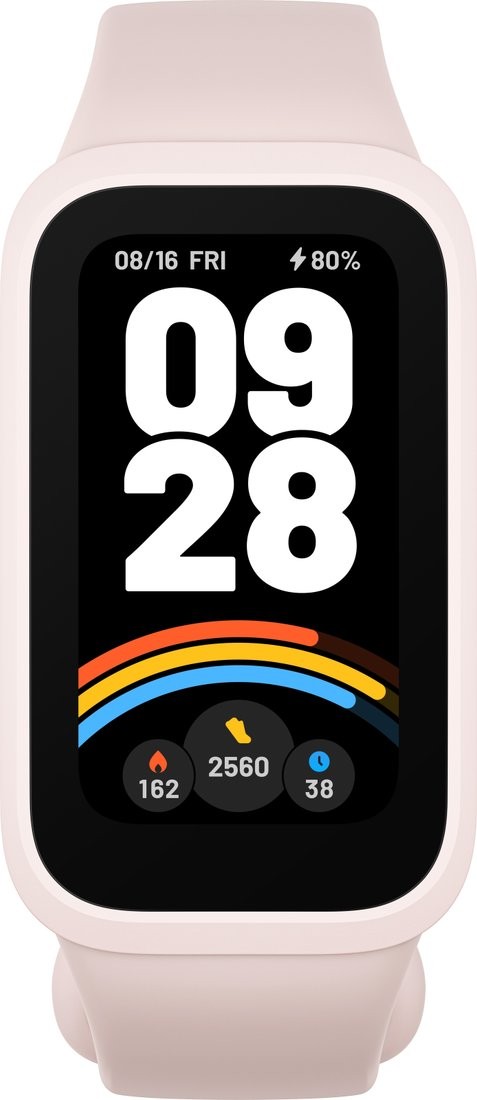 Фитнес-браслет Xiaomi Smart Band 9 Active M2435B1 (розовый, международная версия) - фото2