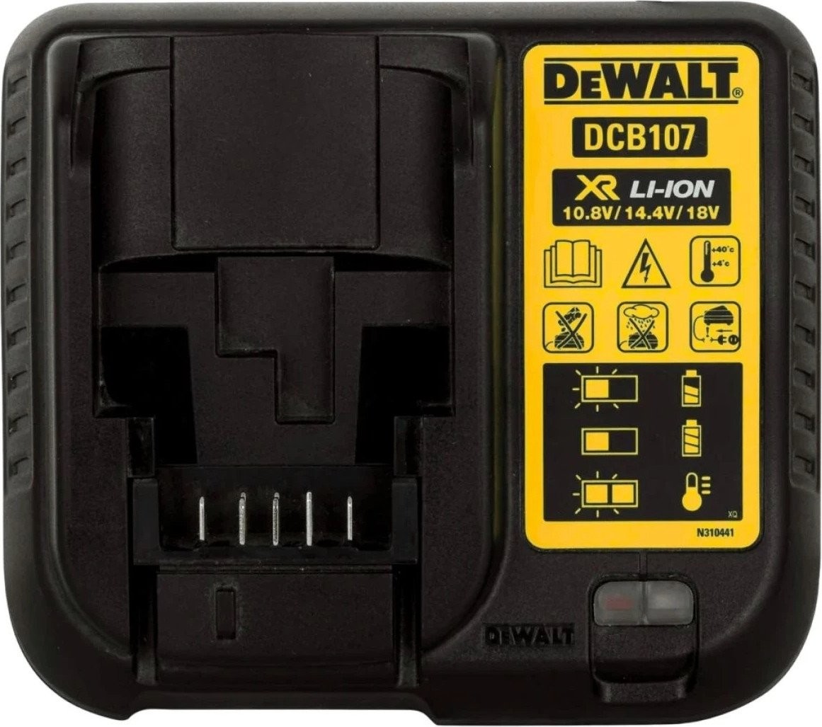 Зарядное устройство DeWalt DCB107 (12-18В) - фото2
