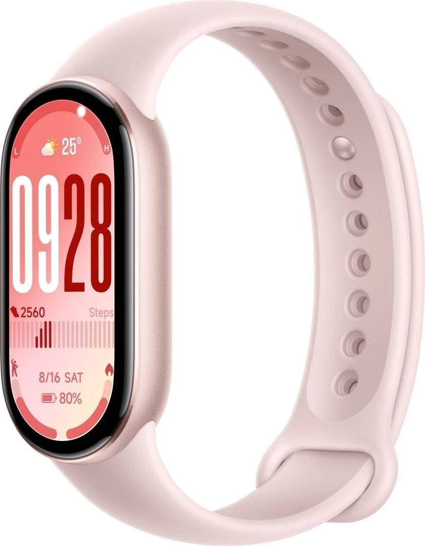 Фитнес-браслет Xiaomi Smart Band 10 M2459B1 (розовое золото, с розовым силиконовым ремешком, международная версия) - фото2 Фитнес-браслет Xiaomi Smart Band 10 M2459B1 (розовое золото, с розовым силиконовым ремешком, международная версия) - фото2