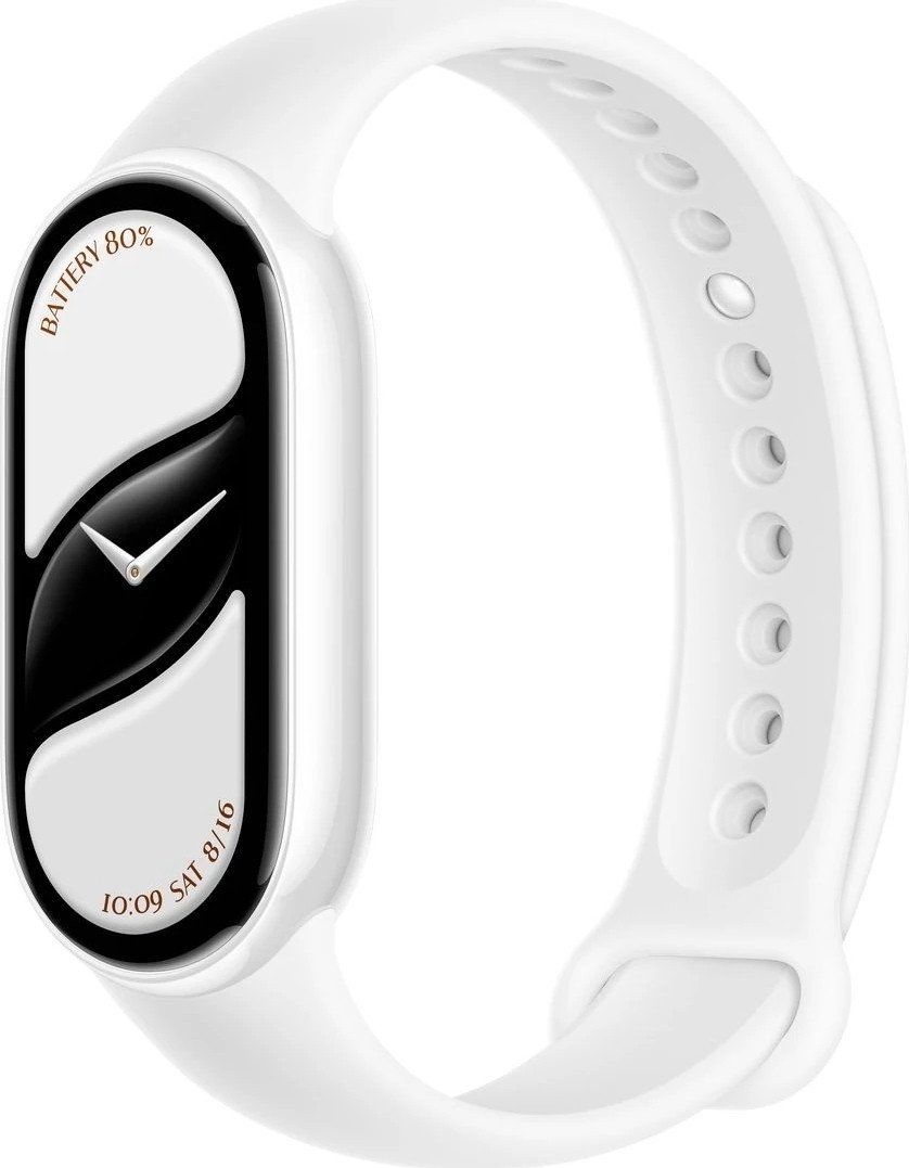 Фитнес-браслет Xiaomi Smart Band 10 M2459B1 (белая керамика, с белым силиконовым ремешком, международная версия) - фото2 Фитнес-браслет Xiaomi Smart Band 10 M2459B1 (белая керамика, с белым силиконовым ремешком, международная версия) - фото2