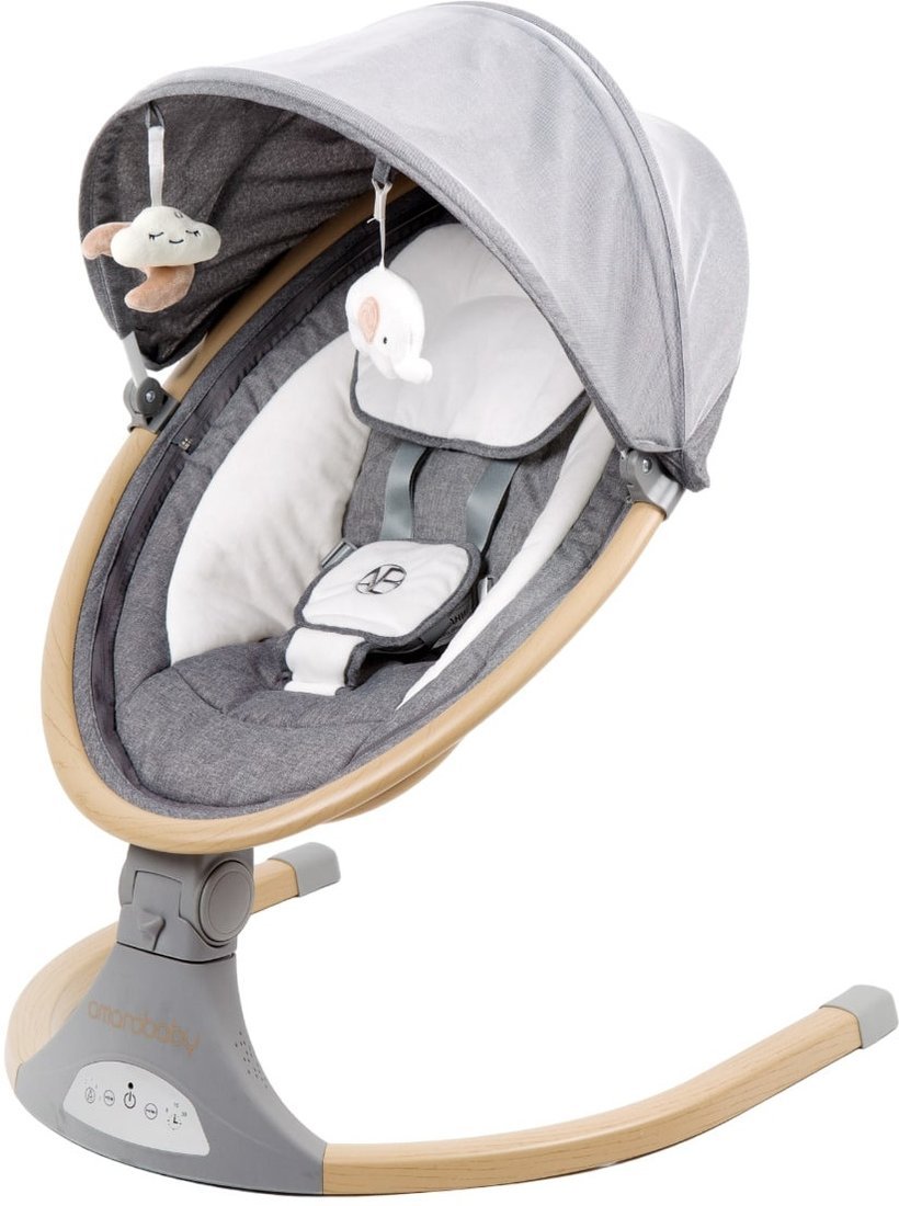 Качель Amarobaby Ergo Swing AB22-22ERGO/11 (серый) - фото1