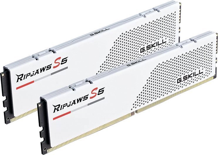 Оперативная память G.Skill Ripjaws S5 2x32ГБ DDR5 6000МГц F5-6000J2836G32GX2-RS5W - фото2 Оперативная память G.Skill Ripjaws S5 2x32ГБ DDR5 6000МГц F5-6000J2836G32GX2-RS5W - фото2