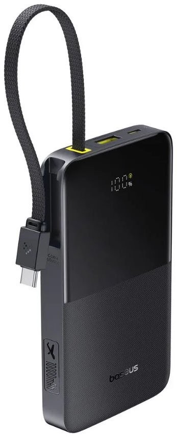 Внешний аккумулятор Baseus EnerFill FC51 Bipow2 Pro Power Bank 10000mAh (черный) - фото1 Внешний аккумулятор Baseus EnerFill FC51 Bipow2 Pro Power Bank 10000mAh (черный) - фото1