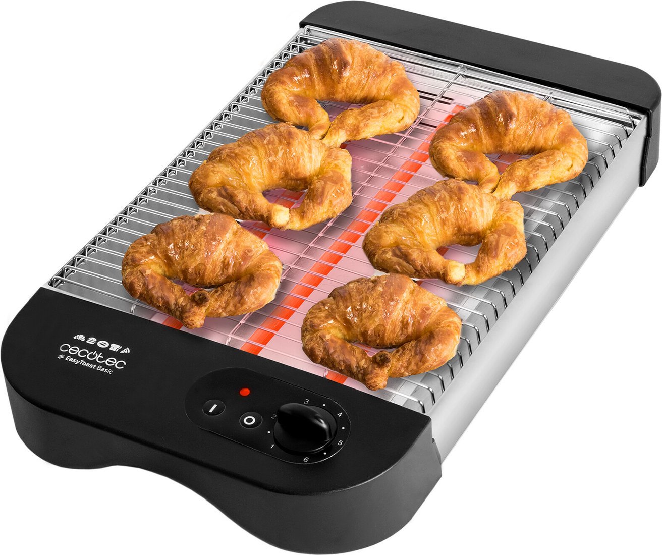 Электрогриль Cecotec Turbo EasyToast Basic Flatbed - фото2