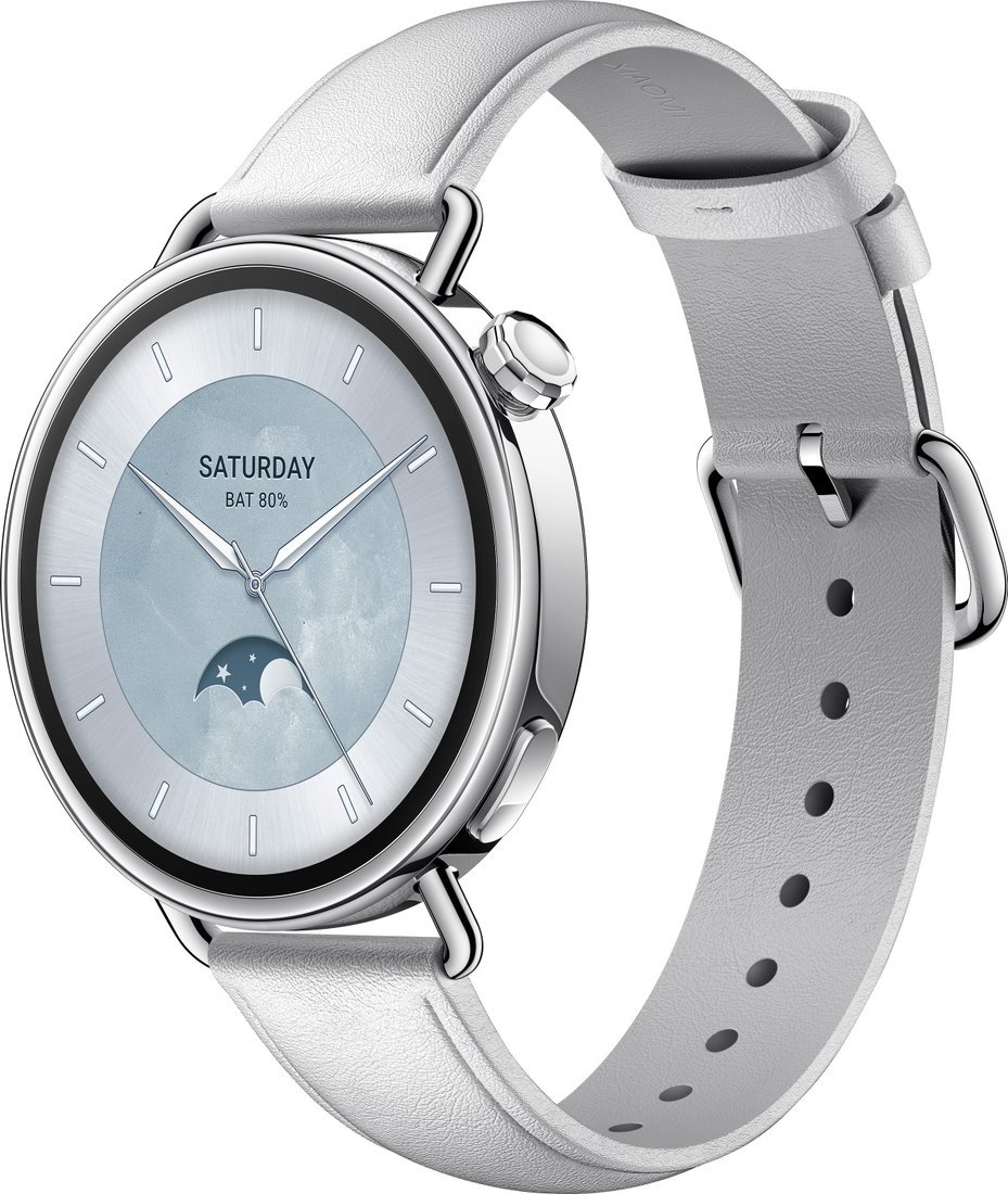 Умные часы Xiaomi Watch S4 41mm (белый, международная версия) - фото1 Умные часы Xiaomi Watch S4 41mm (белый, международная версия) - фото1