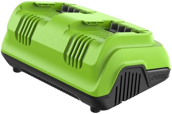 Зарядное устройство Greenworks G24X2C8 2958807 (24В) - фото2