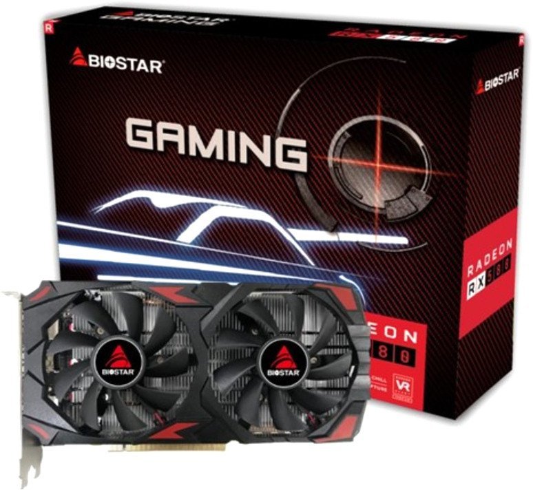 Видеокарта BIOSTAR Radeon RX 580 2048SP 8GB GDDR5 VA5815RQ82 - фото1
