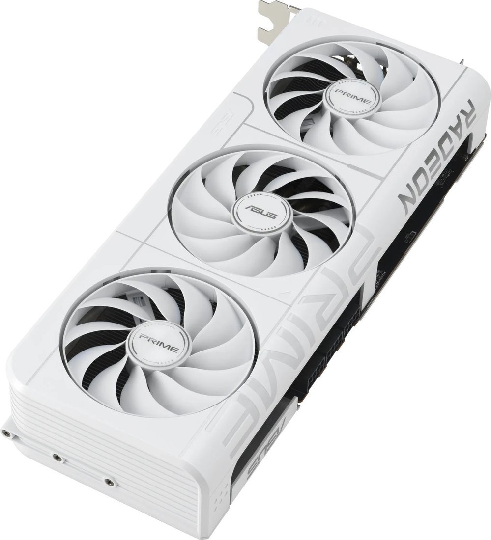 Видеокарта ASUS Prime Radeon RX 9070 XT White OC Edition 16GB GDDR6 PRIME-RX9070XT-O16G-WHITE - фото2