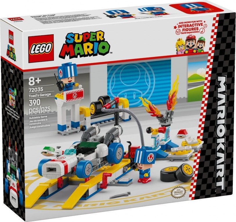Конструктор LEGO Mario Kart – Гараж Тоада 72035 - фото1