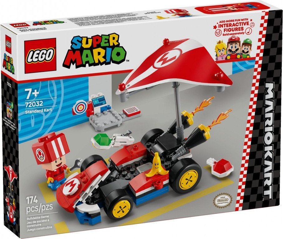 Конструктор LEGO Mario Kart – Стандартный карт 72032 - фото1