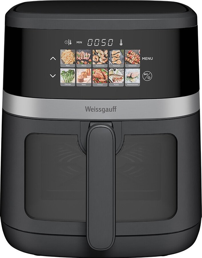 Аэрогриль (аэрофритюрница) Weissgauff WAF 726 DS Digital OptiFry - фото1