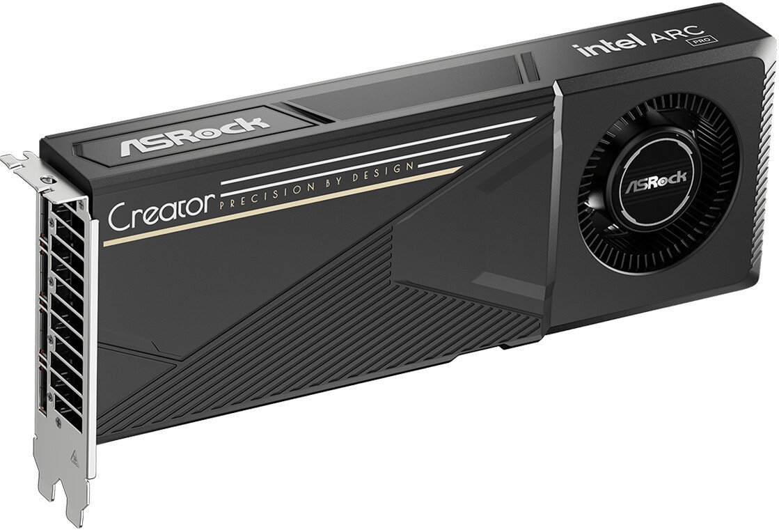 Видеокарта ASRock Intel Arc Pro B60 Creator 24GB B60 CT 24G - фото1