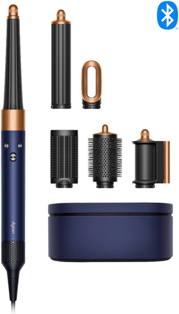 Фен-стайлер Dyson Airwrap Complete Long HS08 i.d. (евровилка, берлинская лазурь/медный) - фото1