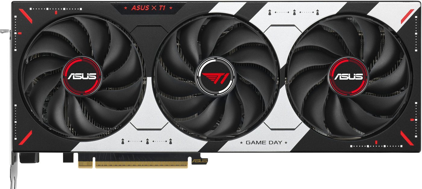 Видеокарта ASUS T1 GeForce RTX 5070 12GB GDDR7 OC Edition T1-RTX5070-O12G-GAMING - фото1