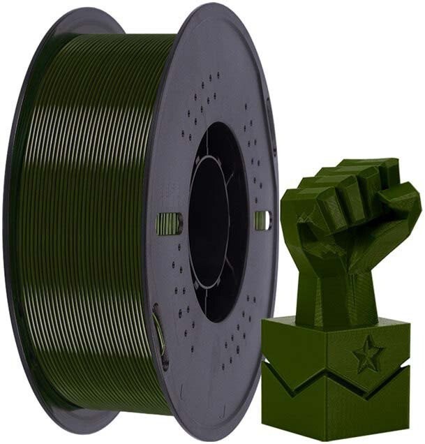Kingroon PETG 1.75 мм (1 кг, темно-зеленый) - фото1