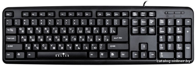 Клавиатура Oklick 180M Standard Keyboard - фото1
