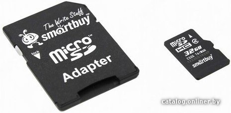Карта памяти Smart Buy microSDHC Class 10 32GB (SB32GBSDCL10-01) - фото2 Карта памяти Smart Buy microSDHC Class 10 32GB (SB32GBSDCL10-01) - фото2