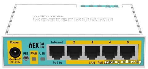 Маршрутизатор Mikrotik hEX PoE lite [RB750UPr2] - фото2