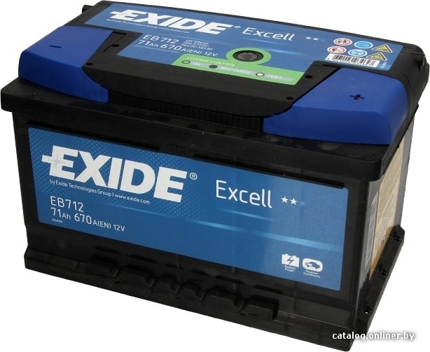 Автомобильный аккумулятор Exide Excell EB712 (71 А/ч) - фото2