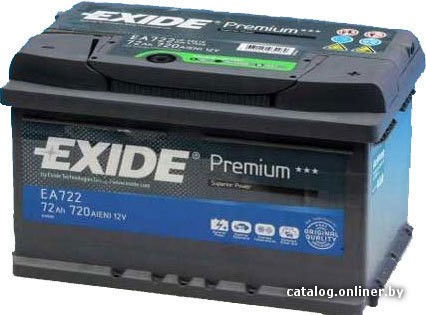 Автомобильный аккумулятор Exide Premium EA852 (85 А/ч) - фото2
