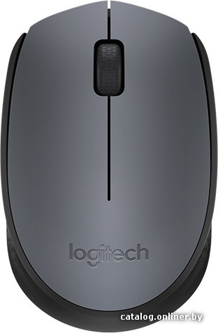 Мышь Logitech M170 Wireless Mouse Gray/Black [910-004642] - фото1